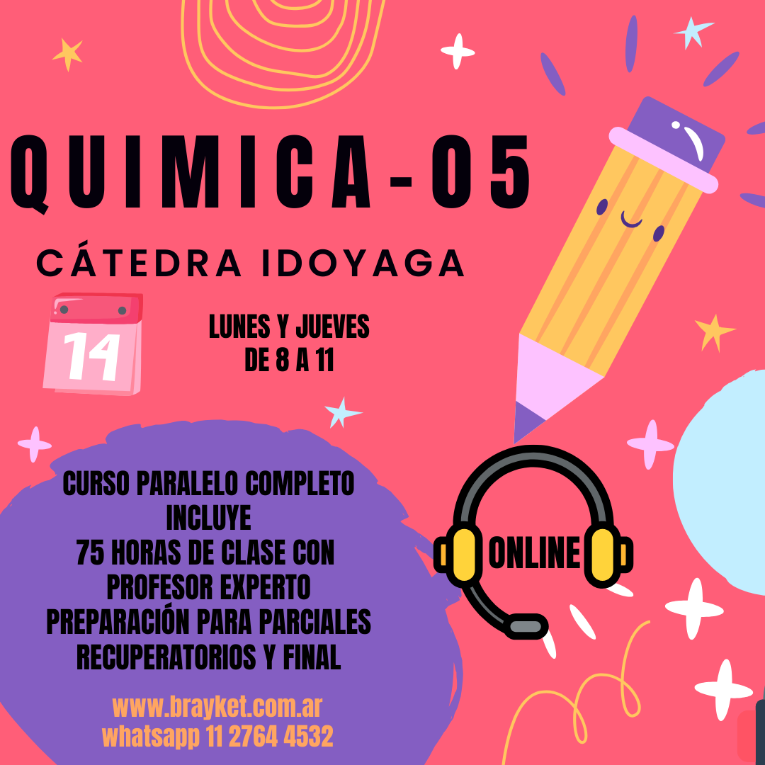 Curso Química Idoyaga